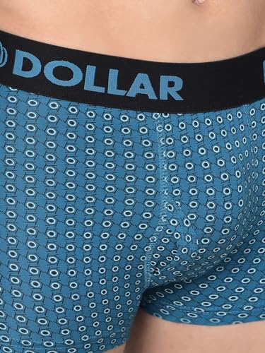 Image of Dollar Bigboss Men's Assorted Pack of 2 Cotton Trunk (Colour & Print May Vary)