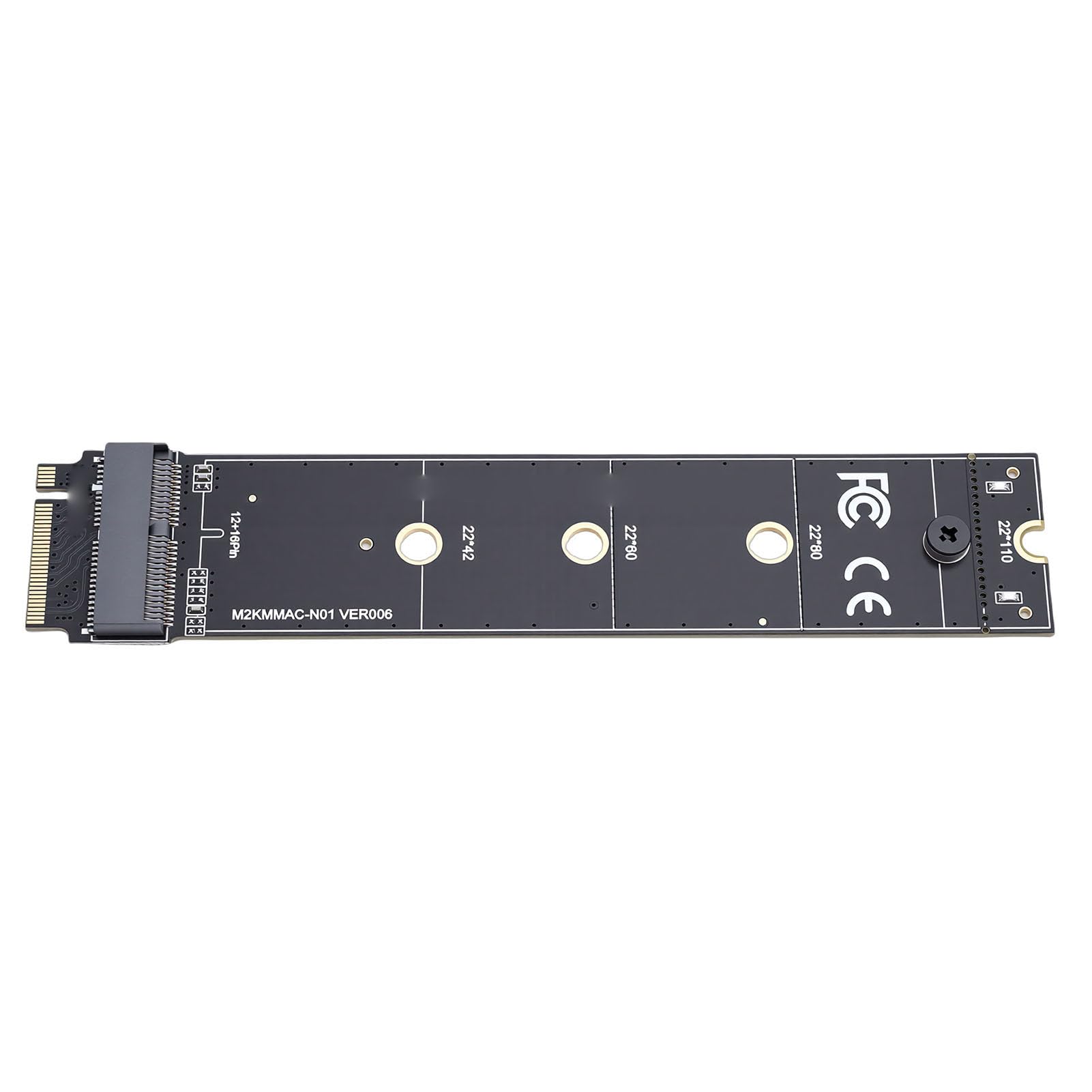 Karta Konwertera High Speed ​​12 16 Pin SSD na M.2 KEY-M do Laptopa z Systemem OS X 2013-2017 Plug and Play, dla Użytkowników Pro i Air