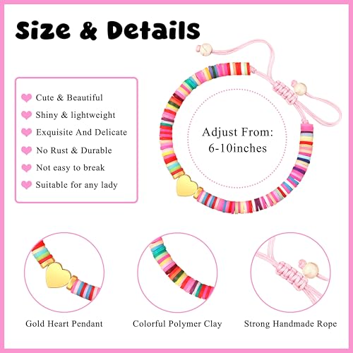 Image of JoycuFF 2026 Kindergarten Graduation Gifts for Her, Cute Heart Cross Bracelet Gifts for Her, Graduation Gifts for Teen Women Daughter Niece Granddaughter