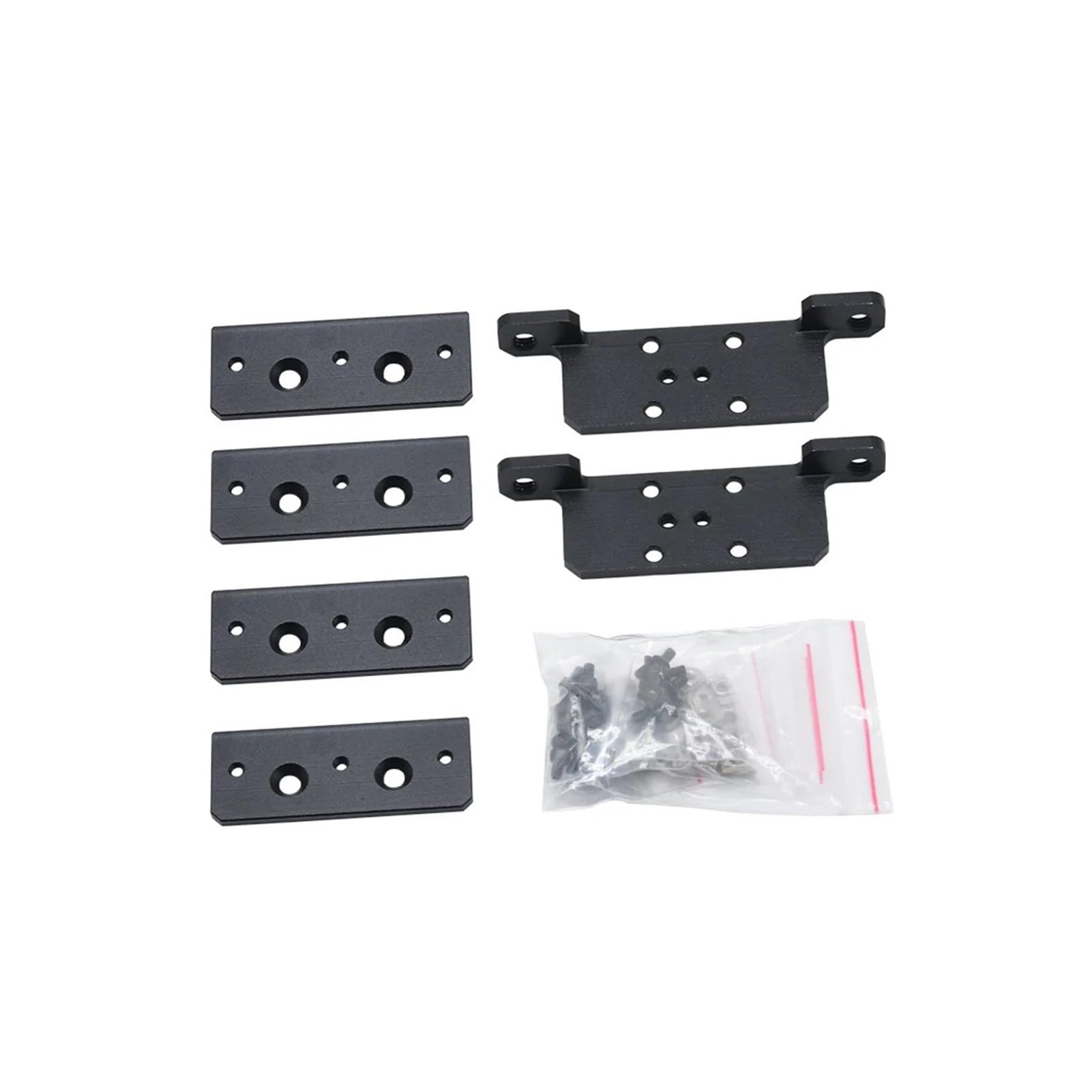Kit de actualización riel doble eje Y Neptune 3/4 compatible con 3/3 Pro/4 MGN9H, guía lineal, compatible pieza impresora 3D(Only Sheet Metal)