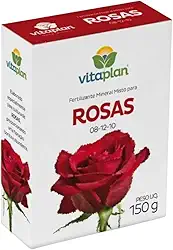 Fertilizante Adubo Mineral Rosas 150g 08-12-10 Npk Com Micronutrientes Ideal Para Flores