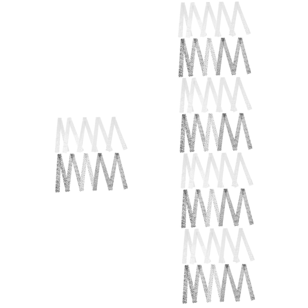 CALLARON 5 Scatole adesivi per unghie manicure Unghia falsa arte rimovibile UV decalcomanie per il trasferimento delle unghie adesivi decorativi per unghie adesivo