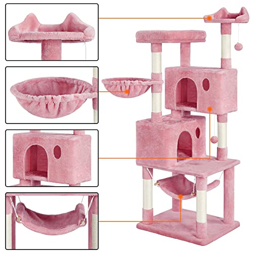 Árbol para Gatos Multi-nivel Grande con Casa y Rascador miniatura 4