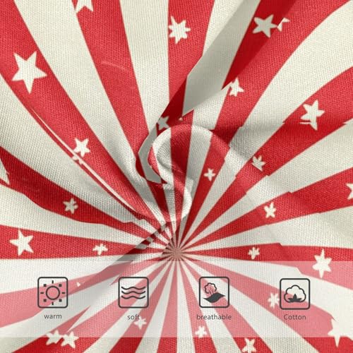 Retro USA Stars Burst Girls Underwear Toddler 2t Cotton Panties Little Girl Fun Print Briefs Girls Undies3