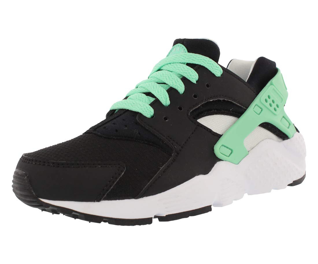 Nike 654280-008 Zapatillas de Trail Running, Niñas, Negro (Black/Green Glow/Pure Platinum/White), 35.5 EU (3|#Adult UK Girls)