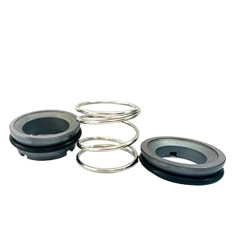 Seals Silicon Carbide Mechanical Seals with Spring for for Food Pump Sanitary Pump Milk Pump Water Pump Mechanical Seals(SIC-SIC-VIT)