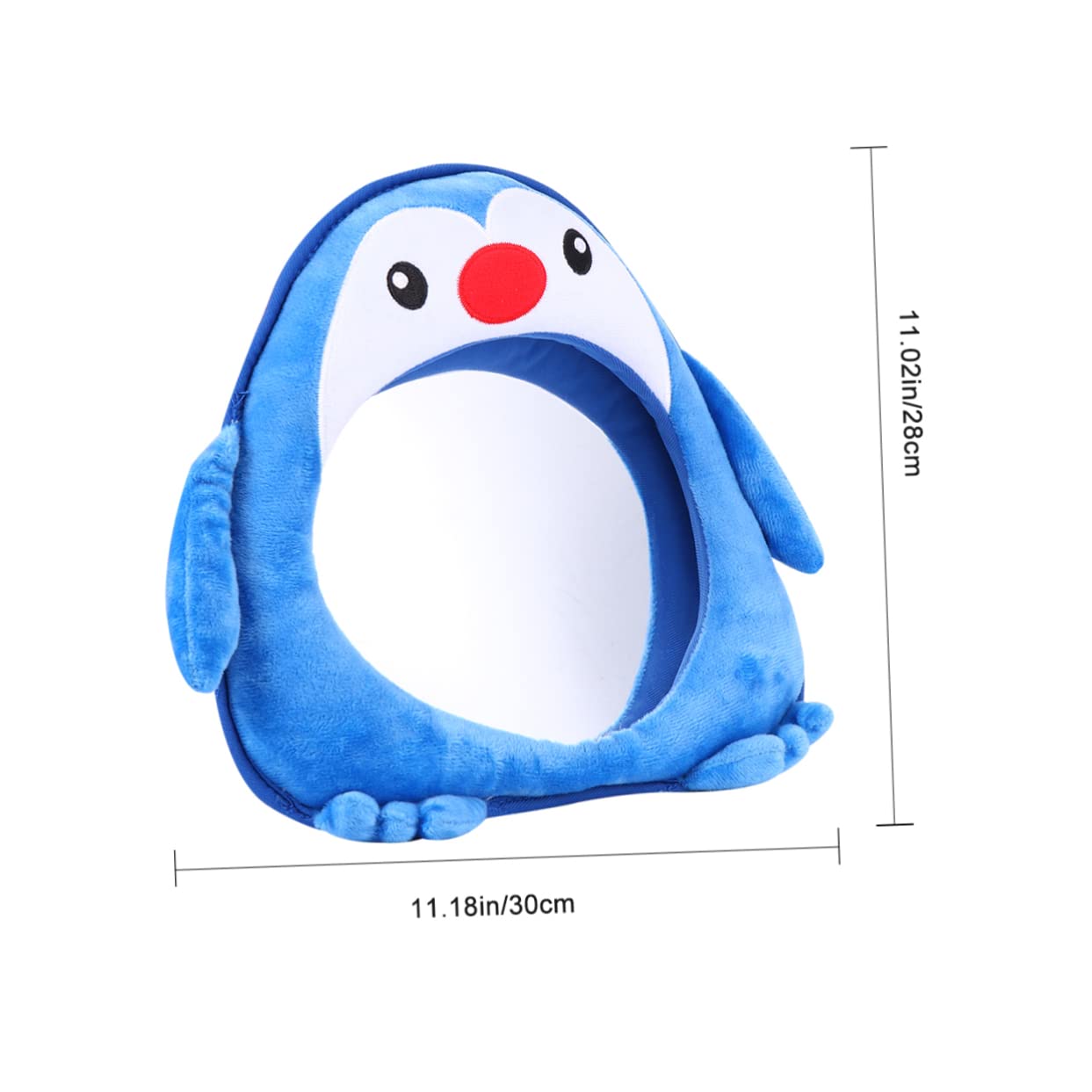 SUPVOX Safety Mirror Penguin Rearview Mirror for Acrylic Plush Safe for Boys and Girls