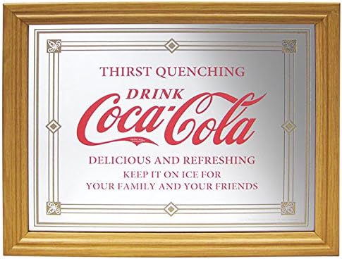 Amazon Co Jp コカ コーラ Coca Cola パブミラー 102 壁掛けミラー ミラー コカコーラグッズ アメリカンダイナー おしゃれミラー アメリカン雑貨 アメリカ雑貨 コカコーラ ホーム キッチン