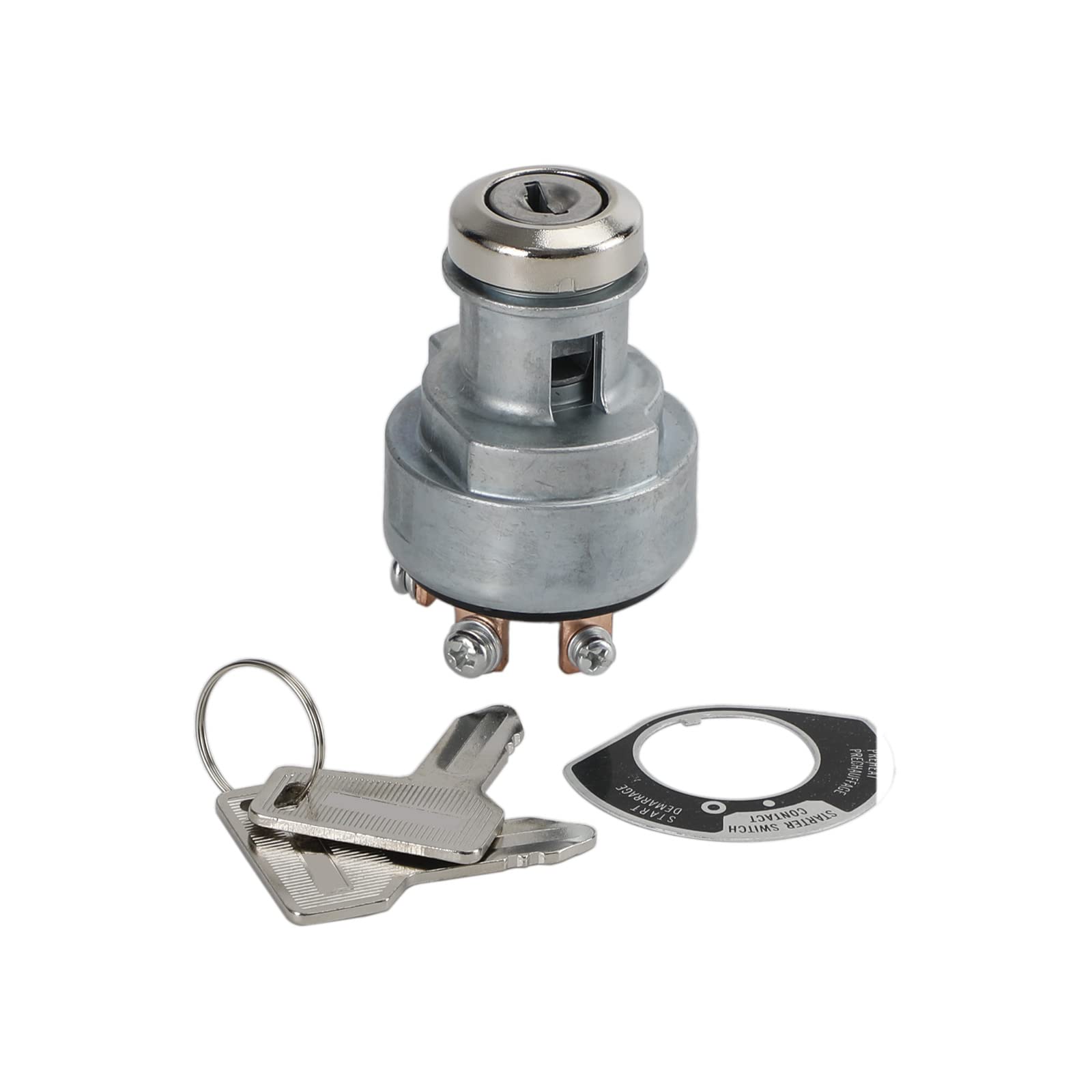 Topteng Interrupteur d'allumage 933110-00200 933110-00100 pour Yanmar 3TNV76 3TNV76-NBK 3TNE74 3TNE74-G1A, pour Yanmar Excavator C50R C60R C80R B08-3