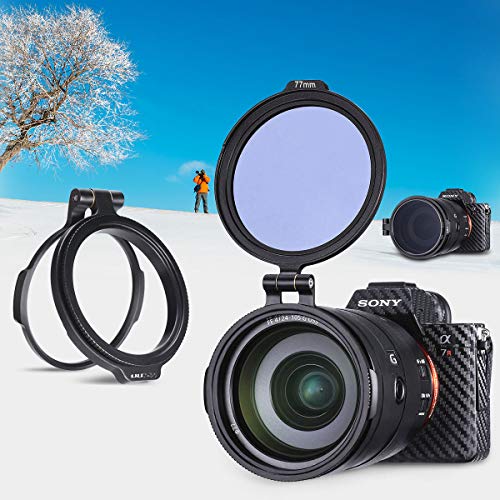 UURig 58MM Aluminum Rapid Camera Lens ND Filter Mount Bracket, Quick Filter Adapter Ring Exchange System