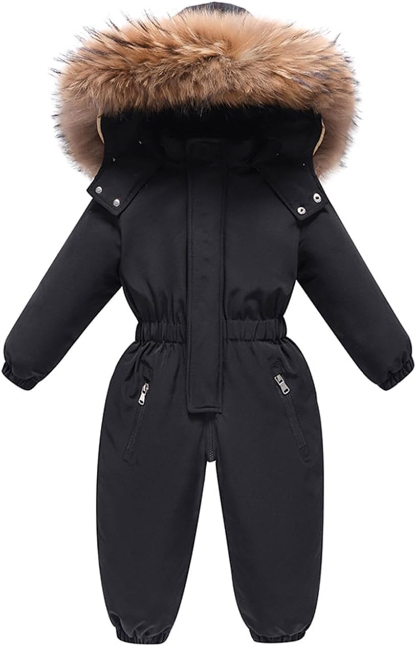Baby Snowsuit Toddler Snow Suit Boy Winter Coat Clothes Girl Puffer Jacket 1-4T