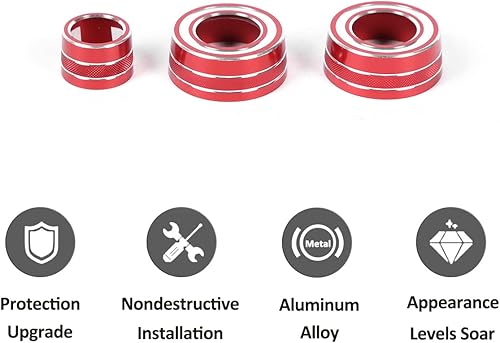 Miniatura 7 de Cubierta de palanca de ajuste de limpiaparabrisas de automóvil de aleación de aluminio, decoración interior para Chevrolet Corvette C7 2014-2019