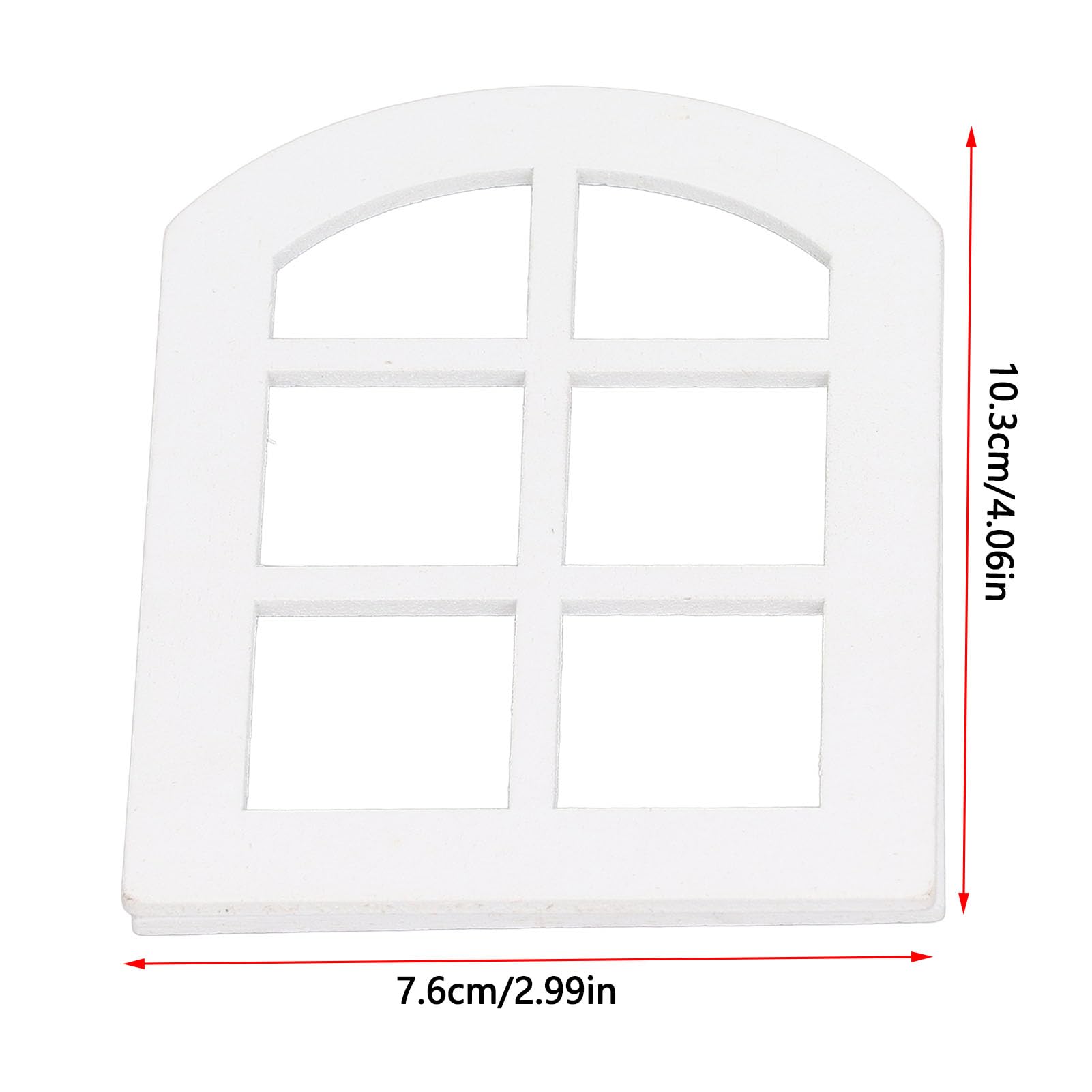 Tbest Wooden Dollhouse Windows - Image 3