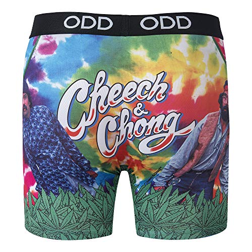 Odd Sox, Cheech and Chong, Men's Funny Underwear Boxer Briefs, Novelty Graphic Prints2