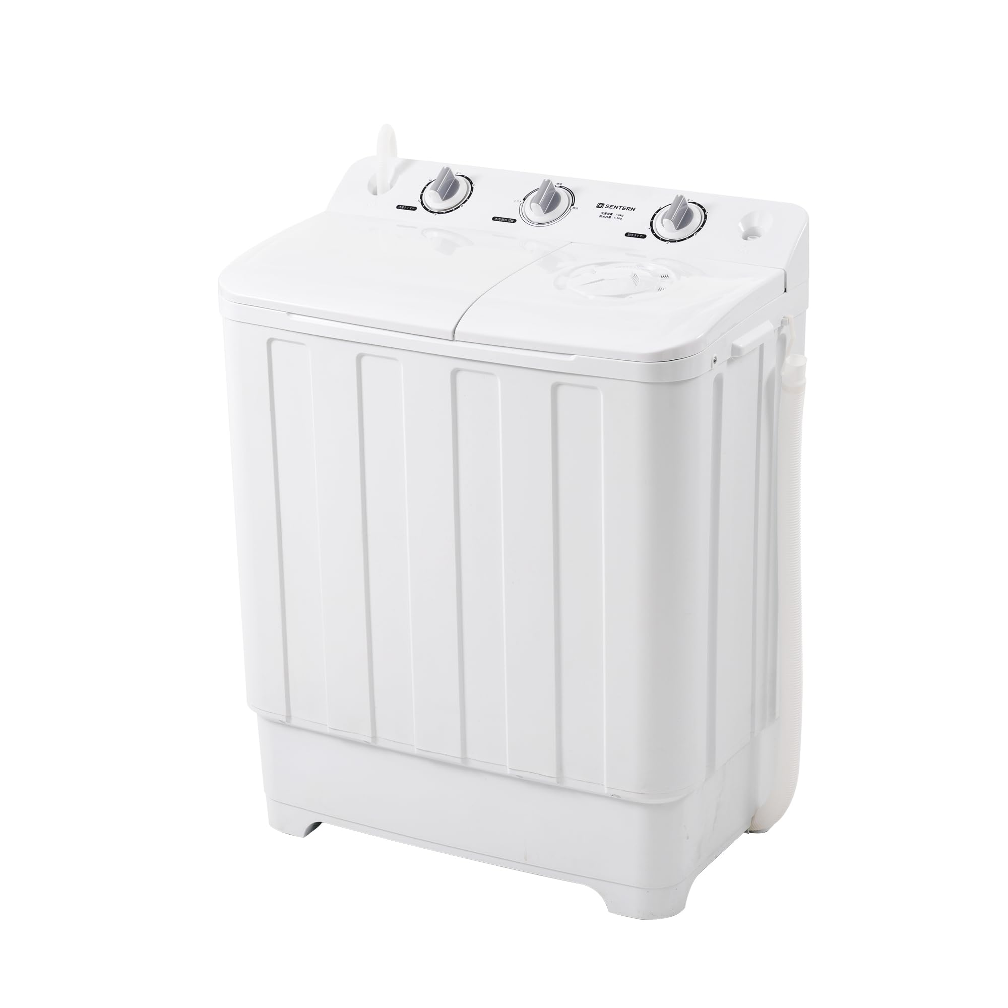 Amazon | 大容量二槽式洗濯機 7.6kg洗濯槽/5.5kg脱水槽