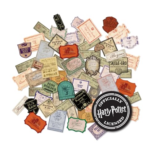 Étiquettes autocollantes Harry Potter imperméables pour stickers de papeterie