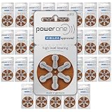 Power One Size P312 Hearing Aid Batteries, 3Pack (60 Batteries)