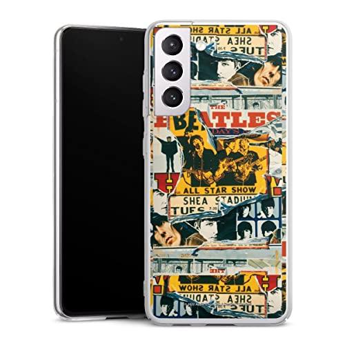 DeinDesign Coque Compatible avec Samsung Galaxy S21 FE 5G Étui Housse The Beatles Rock ‘n’ Roll Musique - Les Beatles, Paul McCartney, John Lennon, RIngo Starr, George Harrison DeinDesign Coque Compatible avec Samsung Galaxy S21 FE 5G Étui Housse The Beatles Rock 'n' Roll Musique