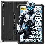 🚀【12(6+6)GB+256GB/TF 2T & Octa-Core】La tablette incassable R7 est équipée de la technologie d'extension de mémoire avec 12GB RAM (6GB Virtual Expansion ) pour une expérience de jeu et un multitâche plus fluides, 256GB ROM et 2TB TF Expandable Storage pour plus de 500 000 photos. Avec une grande mémoire pour vos divertissements quotidiens et votre travail, la tablette R7 est alimentée par le processeur octa-core Unisoc T606, de sorte que vous pouvez gérer toutes les tâches en douceur !