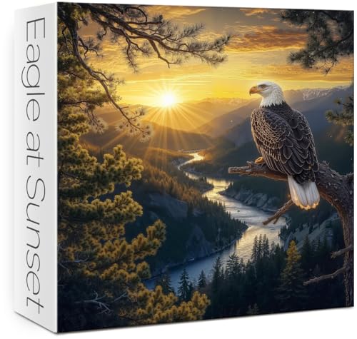 Rompecabezas Águila Naturaleza 3+ Anos