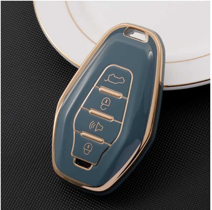 4button Car Key Cover Case Auto Keychain Protector Key Ring, For Chery Jetour X70 X70plus X70m X90plus X95pro Accessaries