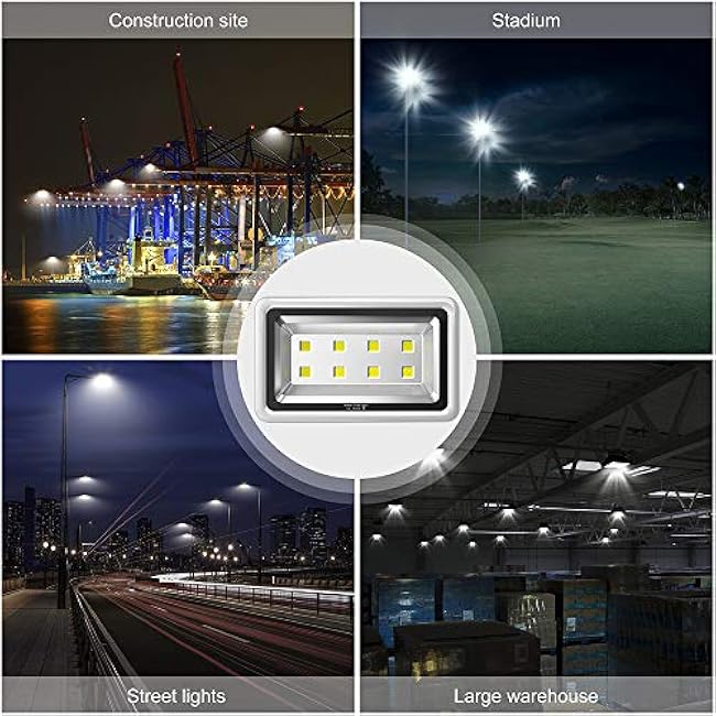 400W LED Flood Lights 6000K Daylight White