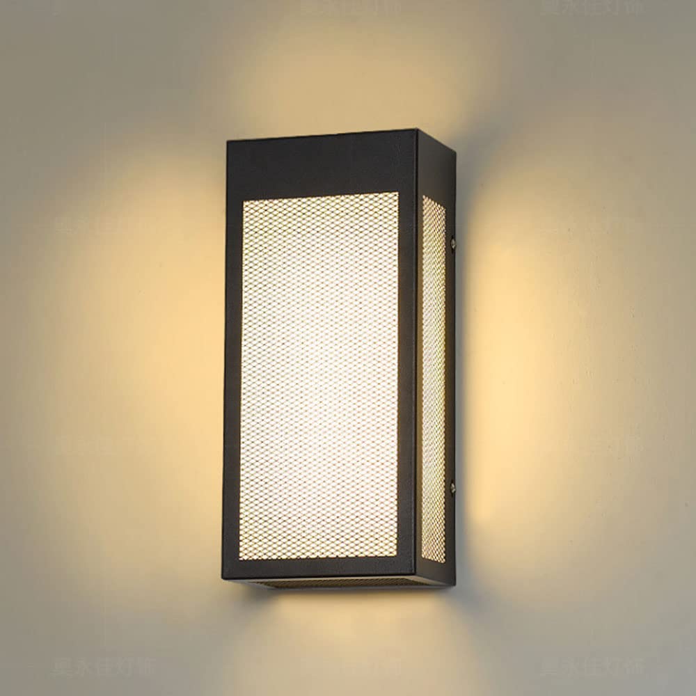 ZXTIIEUF Modern LED Wall Sconce 18W Waterproof Mounted Lamp Outdoor Light for Bedroom Living Room Hallway Balcony Patio Garage Garden Washer