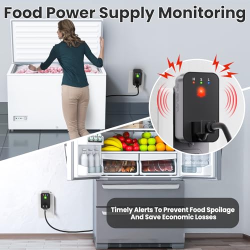image for Satisure Power Failure Alarm WiFi, Smart Power Outage Alarm with App N