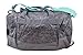 adidas Defender III Small Duffel, Onix Jersey/Grey/Easy Green/White, Small