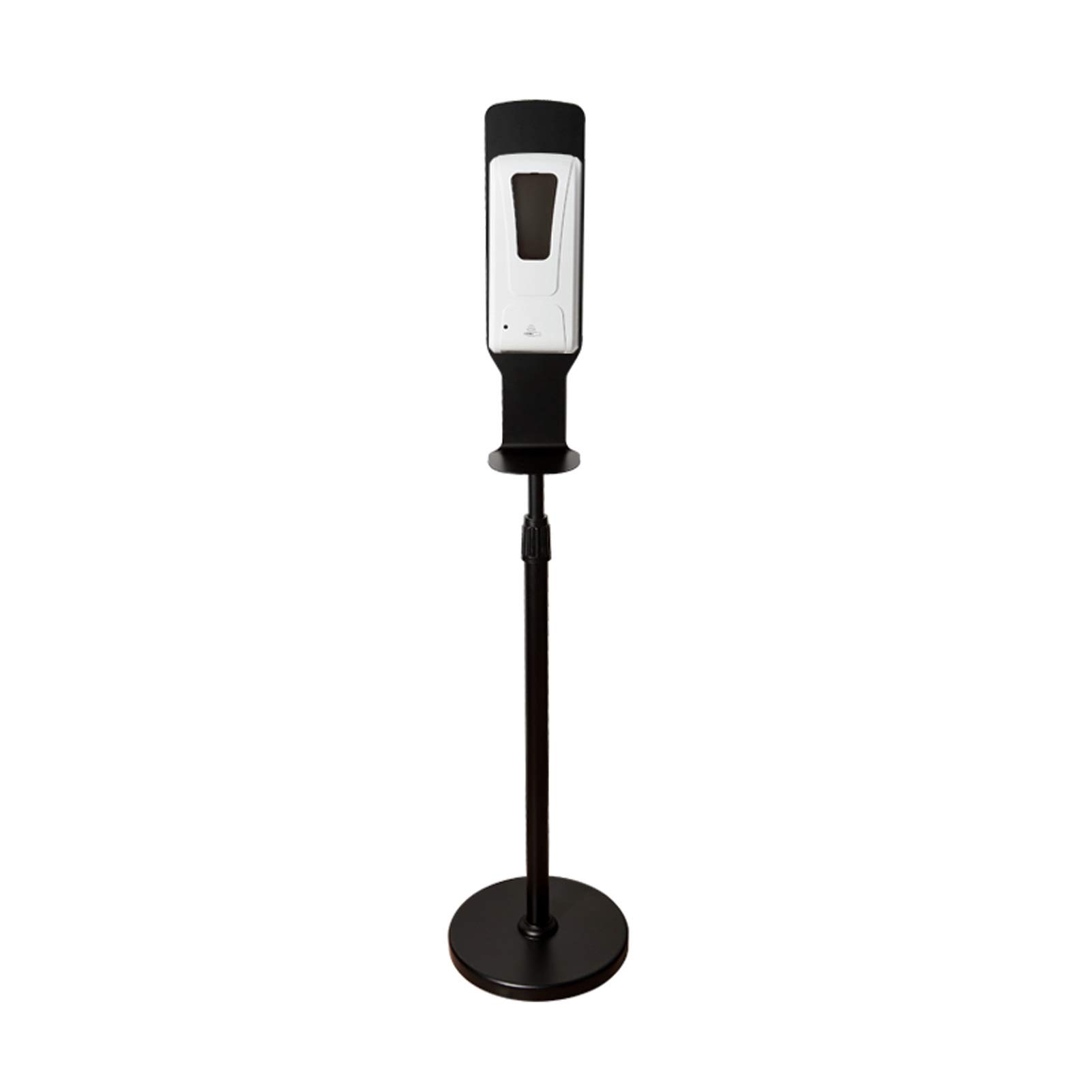Dispenser per sapone liquido Disponibile nei colori nero, argento e bianco automatico Stazione Hand Sanitizer Touch Free dispenser di sapone con ricaricabile contenitore e supporto regolabile paviment