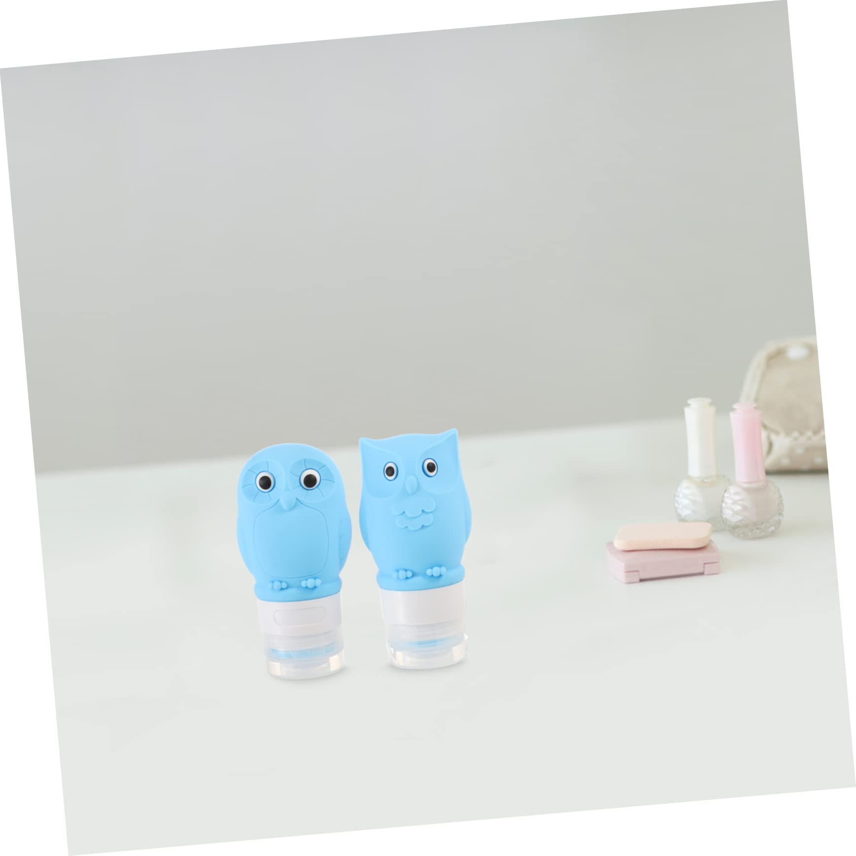 3 Set Di Flaconi Per Articoli Da Toeletta Ricaricabili Da 60 Ml Flacone Per Shampoo Da Viaggio Con in Silicone Per Una Facile Erogazione 2 Pezzi*3