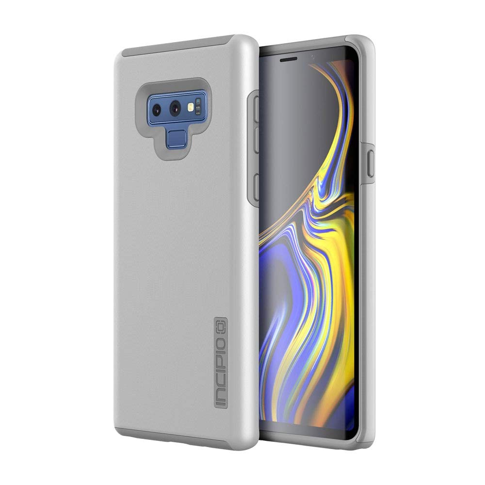 Incipio DualPro Samsung Galaxy Note 9 Case with Shock-Absorbing Inner Core & Protective Outer Shell for Samsung Galaxy Note 9 - SA-958-GRY