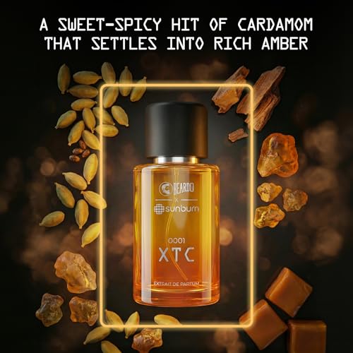Image of BEARDO XTC X SUNBURN Perfume for Men 30ml | Extrait De Parfum | Amber & Spicy | Long Lasting Fragrance | Premium Gift For Man | Perfume For Man