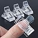 Produktbild EBANKU 20 STÜCKE Nagelspitzen Clip Nagelspitzen Form Clips Nagel Clips für Poly building Clip Poly Gel Schnelle Gebäude Finger Verlängerung Kunststoff Builder, Nail Art DIY Maniküre Clip Werkzeug Set