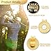 GEYGIE Talk Birdie to Me Black Gold Golf Ball Marker with Magnetic Hat Clip, Golf Accessories for Men Women, Golf Gifts for Men Women Golfer, Birthday Retirement for Golf Fan