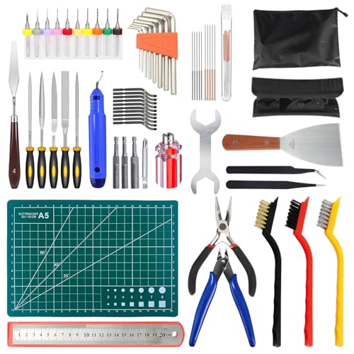 75 Pcs 3D Printer Tool Kit, 20 types 3D Printer Accessories Includes Nozzle Cleaning Kit, Removal Nozzle Screwdriver Kit
