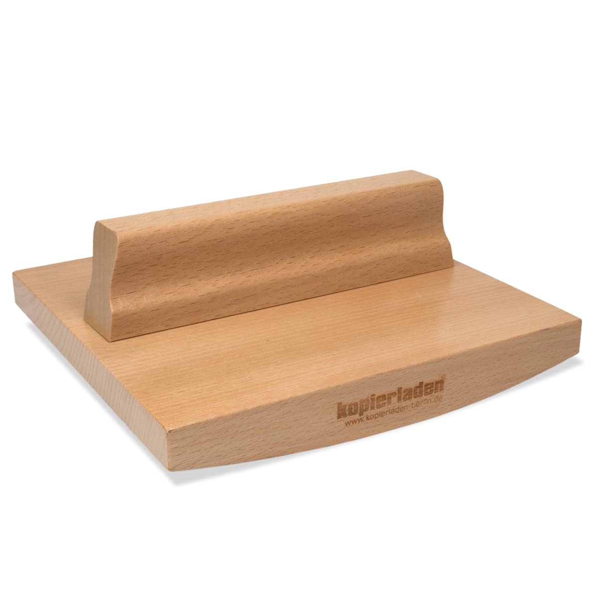 Timbro di grande formato piazza con il vostro logo o testo, 160 x 160 mm, timbro oversize, personalizzabile - timbro a rullo, timbro in legno