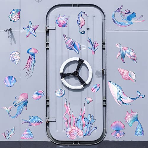 Imanes decorativos de sirena para puerta 24 unidades miniatura 4