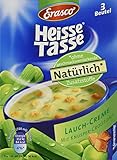 schnelle Mahlzeit Heisse Tasse Lauch-Creme mit Croûtons Faltschachtel á 3 Beutel á 0,15 l, 12er Pack (12 x 450 ml)