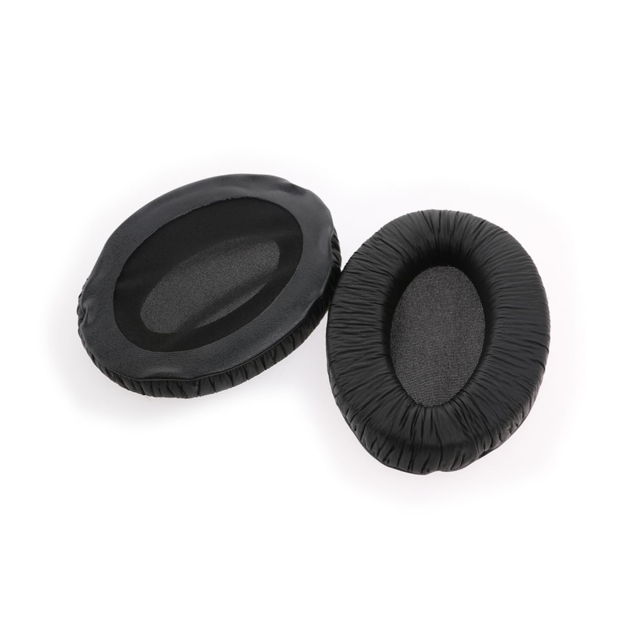 OSALADI 4pezzi Cuscinetti Di Ricambio Per Cuffie Pro Di Orecchiette Pu e Nera Comfort Eccellente e Miglioramento Del Suono Bass