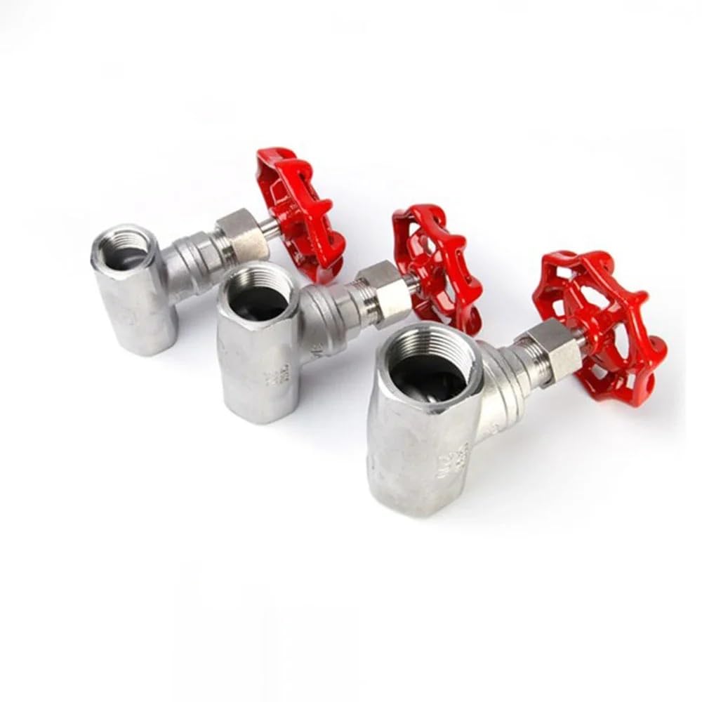 DN20 0.75 "BSPT Femmina Valvola di intercettazione 304 Acciaio Inox Acqua Gas Olio Casa Giardino