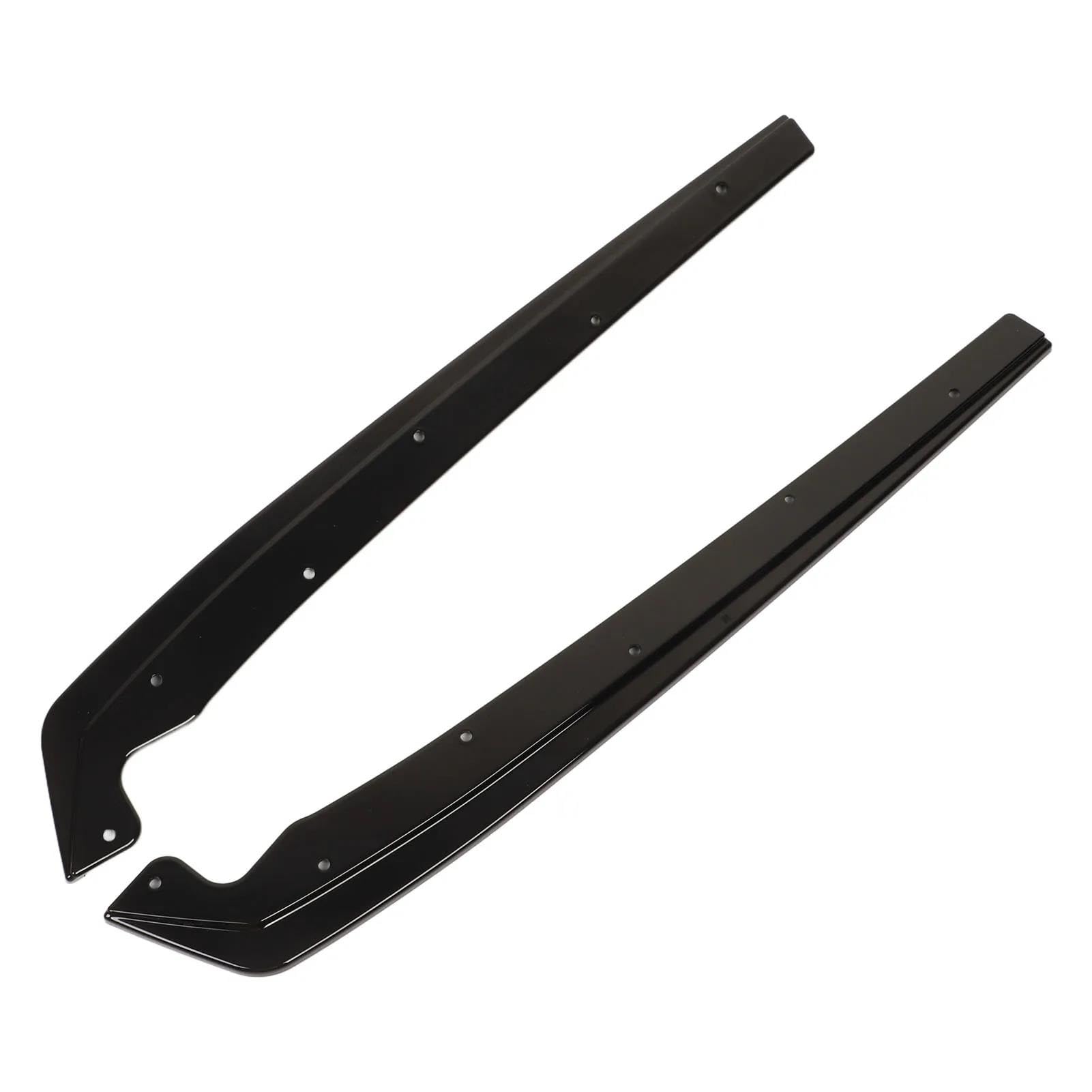 Side Skirts Spoiler Body Kit For Bmw 5 Series G30 G31 2017-2022 1 Pair Glossy Balck Rear Bumper Side Splitters Flaps Corner Guard Protector Abs