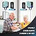 Blood Pressure Machine Upper Arm, 2 Size Cuffs Fit Arms from Medium 9