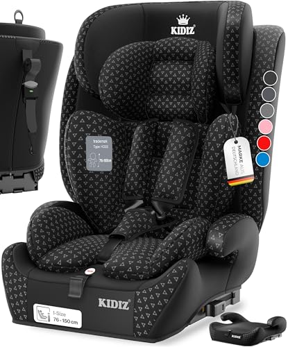 KIDIZ® Autokindersitz Triangle Premium Kindersitz mit Isofix...