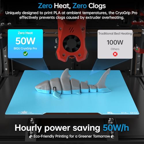 Image of BIQU CryoGrip Pro Frostbite for Voron350 3D Printer 350x350MM Upgrade Panda Build Plate, Room Temperature Print