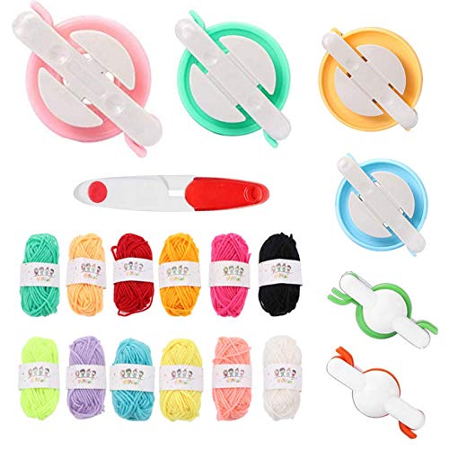 DIY set pompon maker 6 piezas pom-pom maker