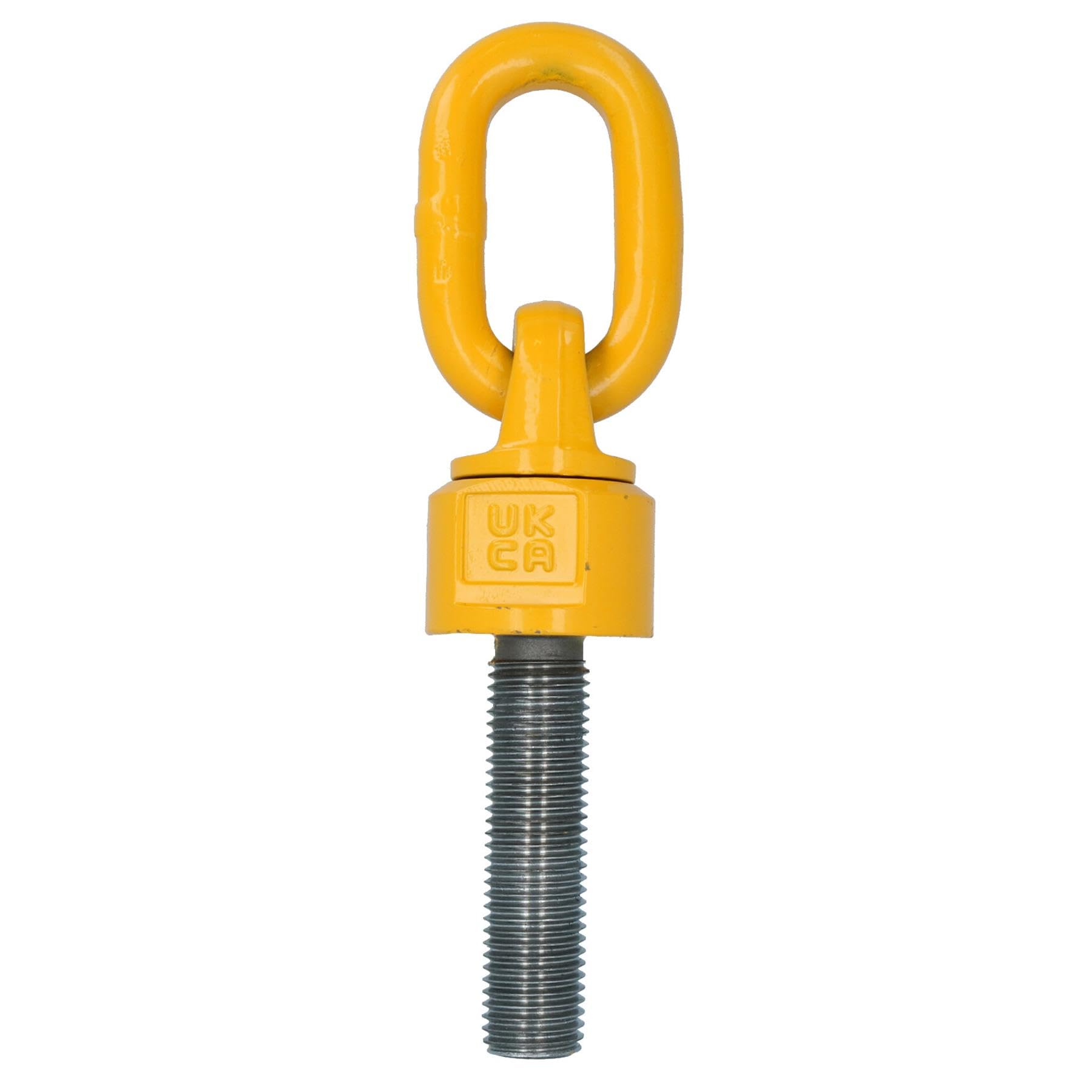 M24 x 120 mm giratorio punto de elevación con anillo 3,15 toneladas de capacidad, 4 piezas