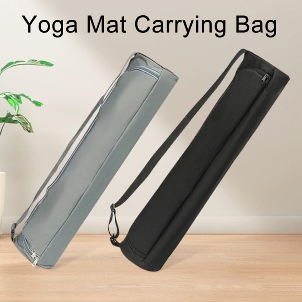 Sac De Tapis De Yoga Vilgftyiet – Imperméable 600D, Fermeture éclair Intégrale – Léger 250 G – Pour Gym, Sport Et Voyage