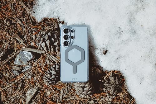 Image of Urban Armor Gear UAG Designed for Galaxy S26 Ultra 5G Case, Plyo - Compatible with Magnetic Charging Translucent Rugged Military Drop Tested Protective Cover - Ice /Silver