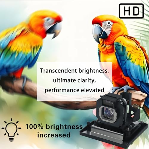 Image of ET-LAE1000 Replacement Projector Lamp Bulb for PANASONIC PT-AE1000 PT-AE1000E PT-AE2000 PT-AE2000U PT-AE3000 PT-AE3000U PT-AE3000E TH-AE1000 TH-AE3000 PT-AE300EH Projector with Housing